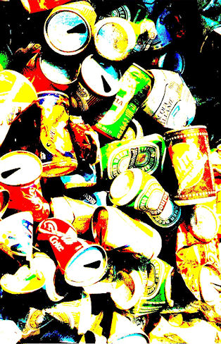 Still Life with Cans by Fabio Sassi